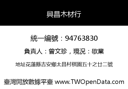 興昌木材行