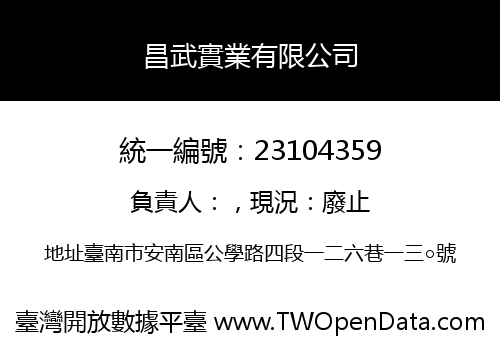 昌武實業有限公司