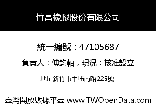 竹昌橡膠股份有限公司