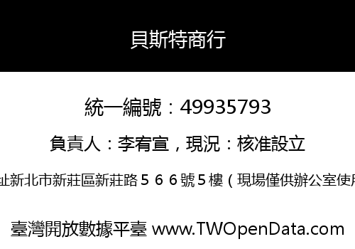 貝斯特商行