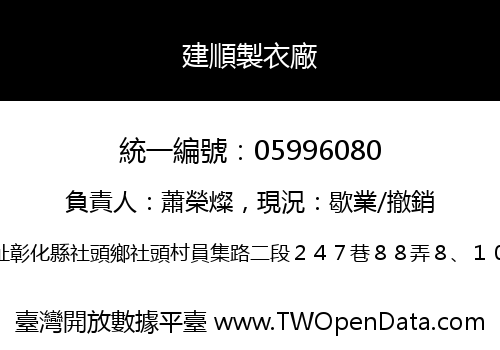 建順製衣廠