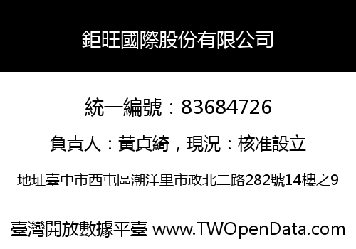 鉅旺國際股份有限公司