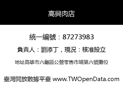 高興肉店
