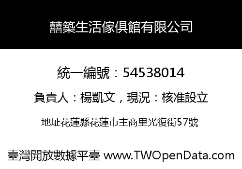 囍築生活傢俱館有限公司