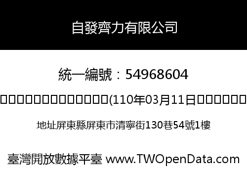 自發齊力有限公司