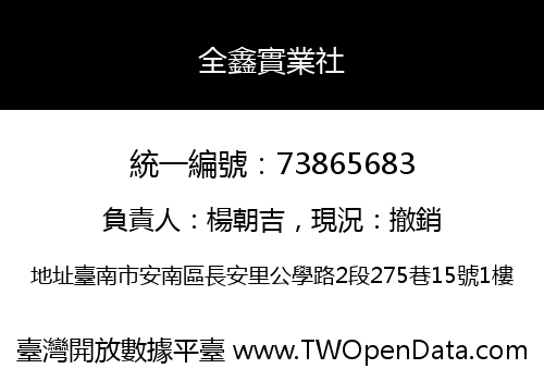 全鑫實業社