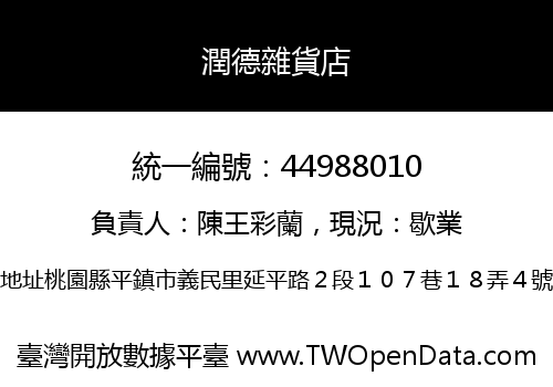 潤德雜貨店