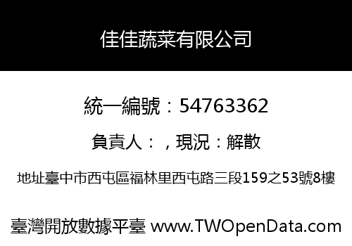 佳佳蔬菜有限公司
