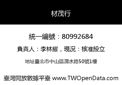 材茂行