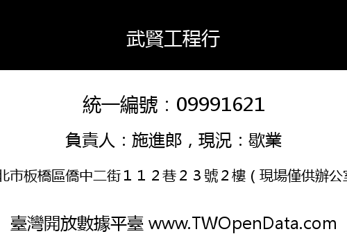 武賢工程行