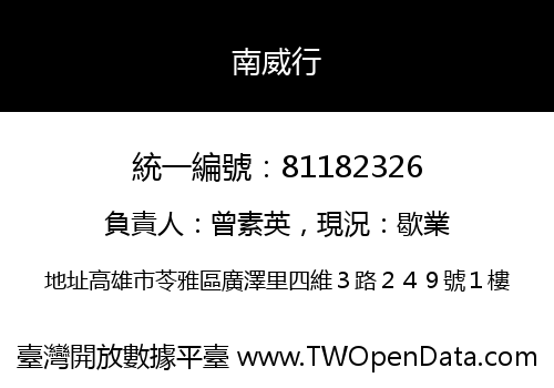 南威行
