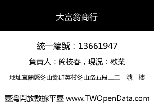 大富翁商行