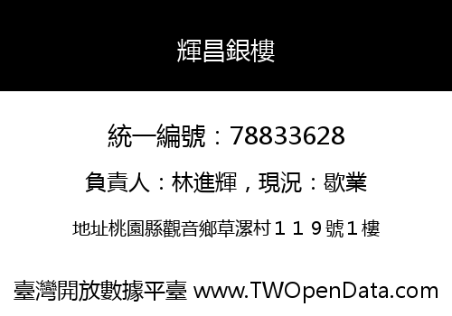 輝昌銀樓