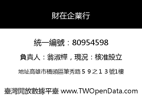財在企業行