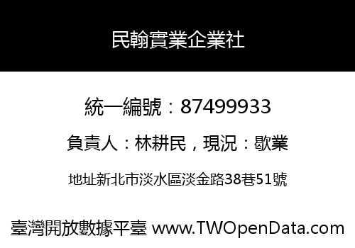 民翰實業企業社