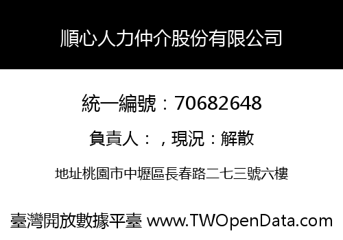 順心人力仲介股份有限公司