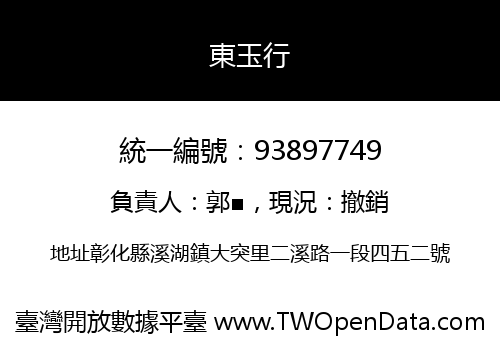 東玉行