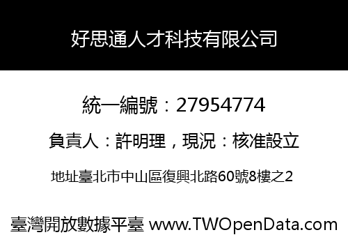 好思通人才科技有限公司