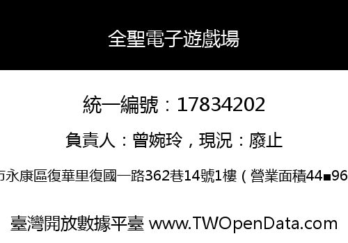 全聖電子遊戲場