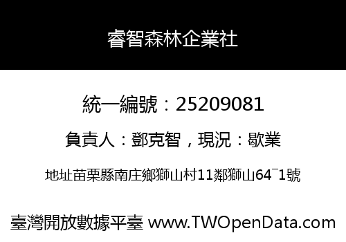 睿智森林企業社