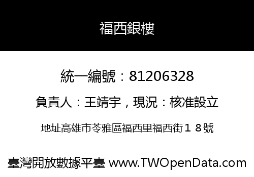 福西銀樓