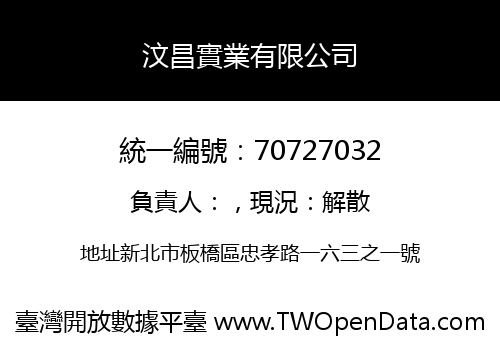 汶昌實業有限公司