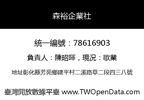 森裕企業社