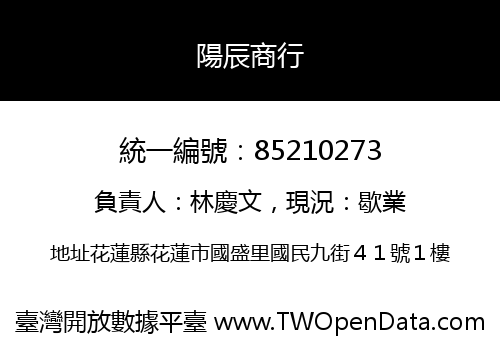 陽辰商行