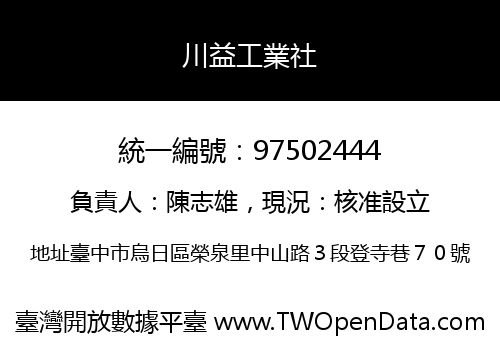川益工業社