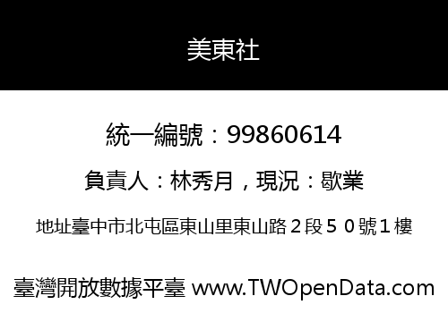 美東社