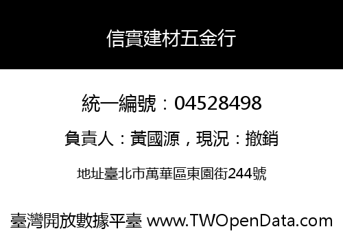 信實建材五金行