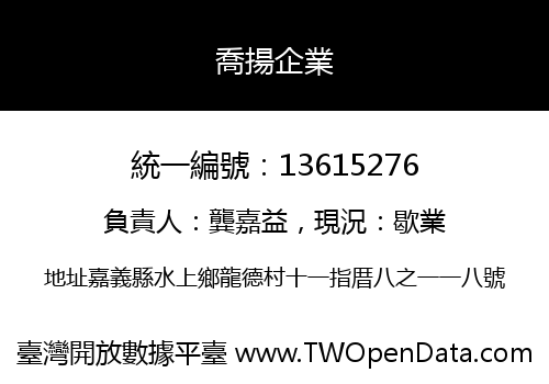 喬揚企業