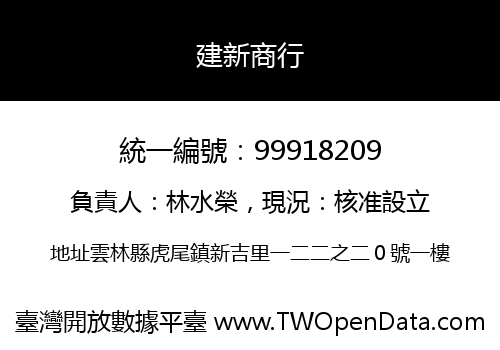 建新商行