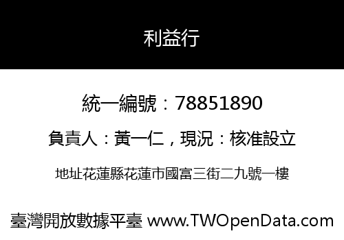 利益行