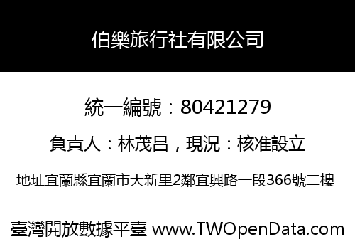 伯樂旅行社有限公司
