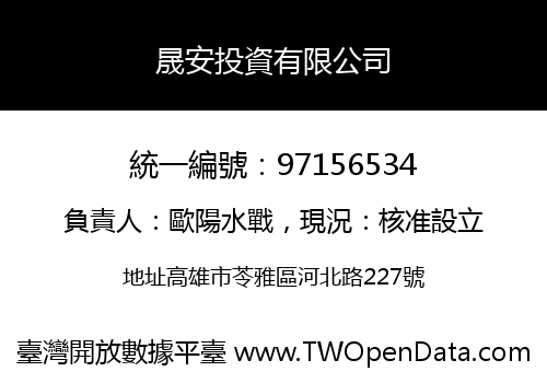 晟安投資有限公司