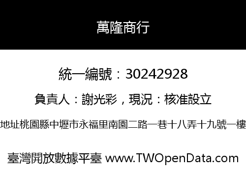萬隆商行