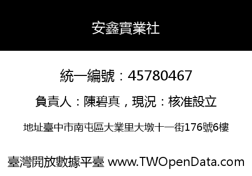 安鑫實業社