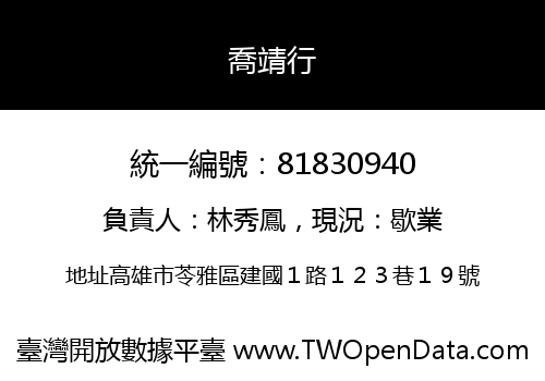 喬靖行