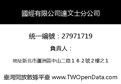 國經有限公司達文士分公司