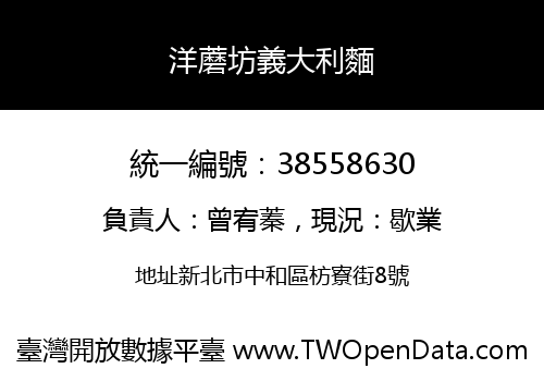 洋蘑坊義大利麵