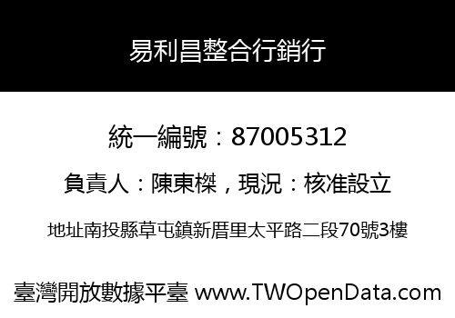 易利昌整合行銷行