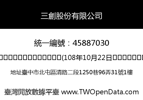 三創股份有限公司