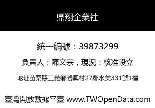 鼎翔企業社