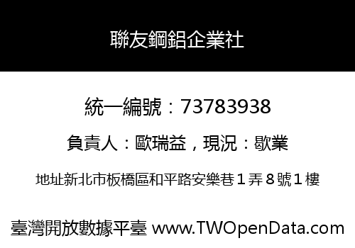 聯友鋼鋁企業社