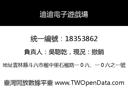 迪迪電子遊戲場