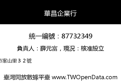 華昌企業行