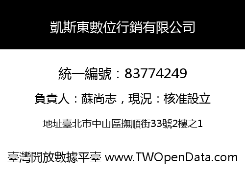 凱斯東數位行銷有限公司