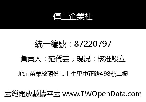 俥王企業社