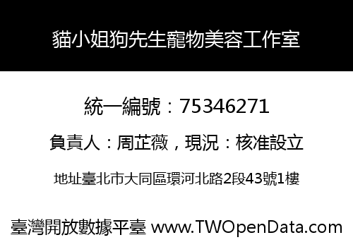 貓小姐狗先生寵物美容工作室